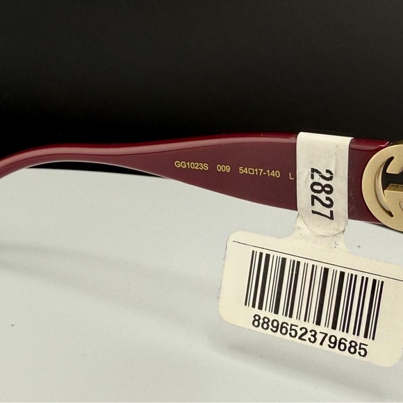 GUCCI SUNGLASSES STYLE GG1023S MODEL CODE GC001630 1800F6 54-17. New with tags - Picture 9 of 11